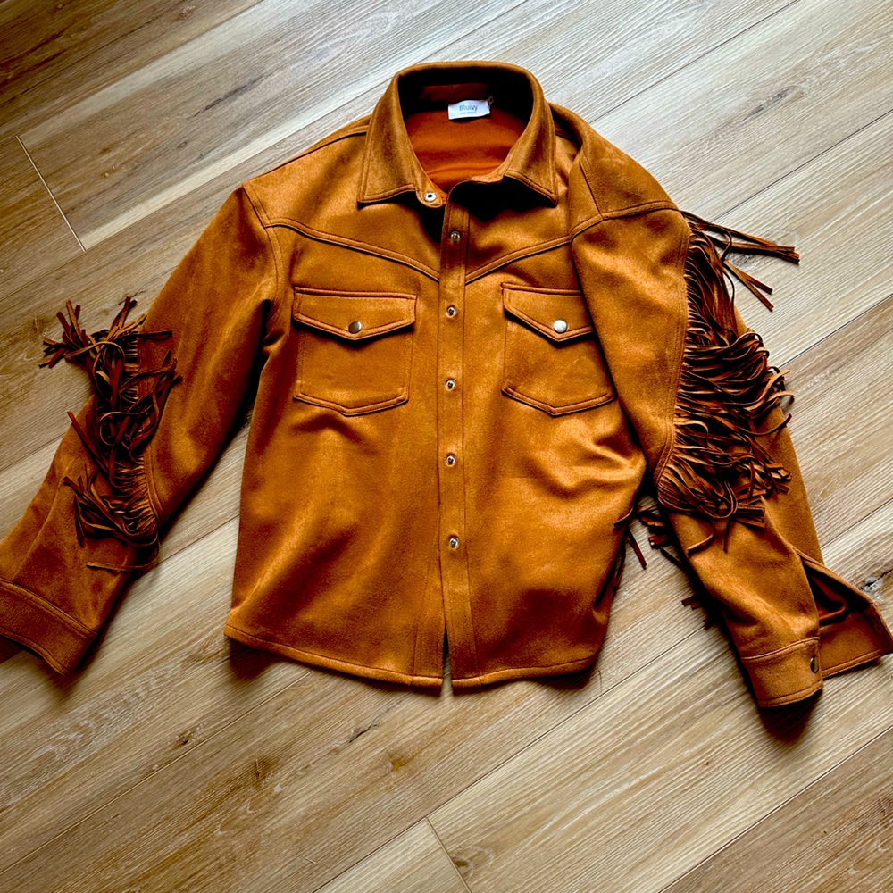 Fringe Suede Jacket